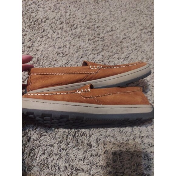 Cole Haan Claude Venetian Nubuck Men's Size 9 M Loafer, C30993 British Tan - Picture 6 of 8